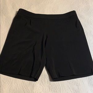 WHBM Black Bermuda Shorts